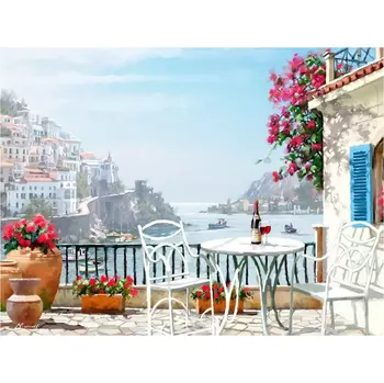 Obraz Canvas Holiday 60x80c ST491 Veranda