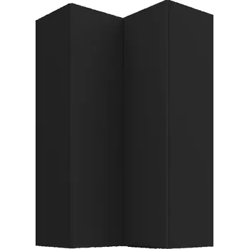 Kuchyňská skříňka Siena matná černá 60x60 GN-108 2F (90°)