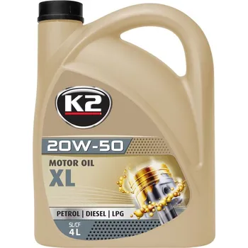 Motorový olej K2 20W-50 XL 4L