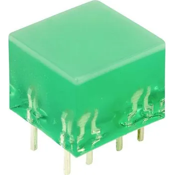 LED panel Kingbright L-875/4GDT LED bargraf 4násobná zelená (d x š x v) 10 x 10 x 8 mm