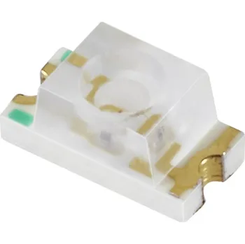 Polovodič Everlight Opto 11-21SURC/S530-A2/TR8 SMD LED 1206 červená 71 mcd 60 ° 20 mA 2 V Tape cut