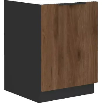 Kuchyňská skříňka Monza ořech okapi 50zl 1f bb