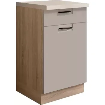 Kuchyňská Skříňka Favorit 3D Sonoma/Latte