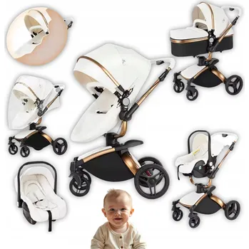 Kočárek Kočárek 3v1 Magic ZC HR bílý