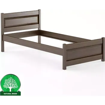 Ložnicová sestava Postel Buk Lk120–100x200 ořech