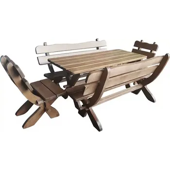 Zahradní nábytek Zahradní souprava B115 dub