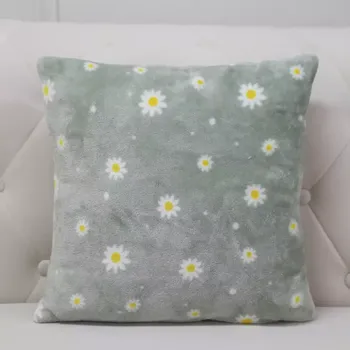 Povlak na polštářek Povlak na polštář Sedmikráska 40x40 cm zelený