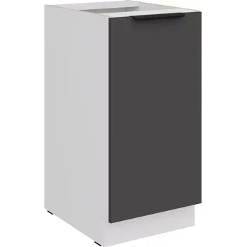 Kuchyňská skříňka Aria GR/WH Anti Fingerprint 40d 1f Bb