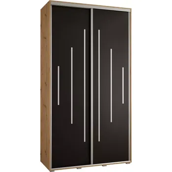 Předsíňová stěna Skříň 45 Canaris 12 130 artisan/černá/silver