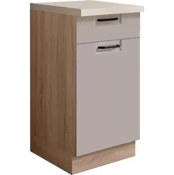 Kuchyňská skříňka Kuchyňská Skříňka Favorit 2D Sonoma/Latte