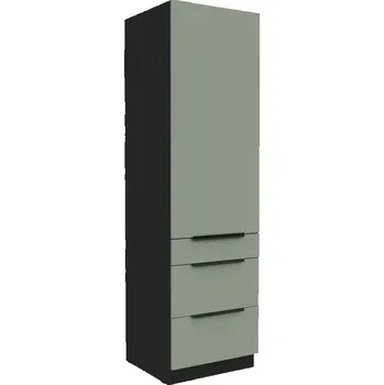 Kuchyňská skříňka Kuchyňská skříňka Aria SA/BL Anti Fingerprint 60DKS-210 1F 3S