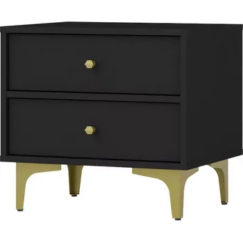 Ložnicová sestava Noční Stolek Tokyo 1 2S černý grafit 801