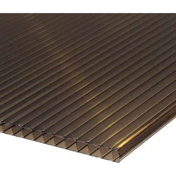 Polykarbonátová deska Polykarbonátová deska 2000 x 1050 x 10 mm hnědá