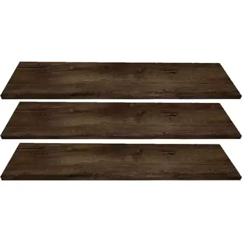 Kancelářská sestava Police 3szt Skříň Top 100 Tmavý Jasan