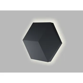 Nástěnné svítidlo LED2 4580273 Nástěnné svítidlo HEXO, B 5W 2700K/3300K/4000K černá