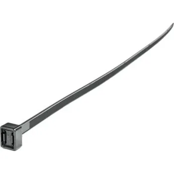 Organizace kabelů Kabelová vázací páska 132-20360 CT203-PA66HS-BK (50) 200mm 7,6 mm Černá Nylon 66 HellermannTyton