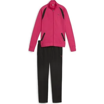 Dámská tepláková souprava Puma CLASSIC TRICOT SUIT OP XS Růžová, Černá