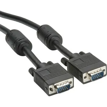Video kabel ROLINE HQ VGA w.Ferrite plus DDC HD15 M/M 10m