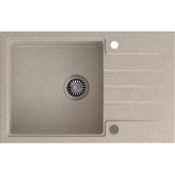 Kuchyňský dřez Dřez Peter 111 Steingran béžová 78x50x20 + sifon