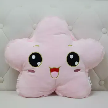 Polštář Polštář Hvězdička 40x40 cm růžový