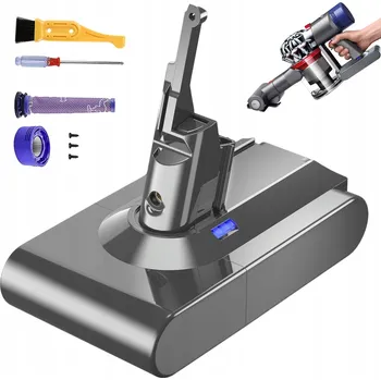 2026 Náhradní Akumulátor Baterie do vysavače Dyson V8 SV10 21,6V 6000mAh