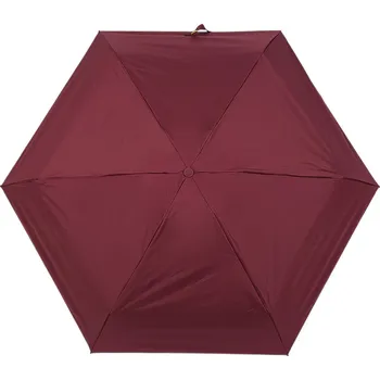 Deštník Dámský mini skládací deštník, velké, 4 bordó sv.