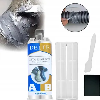 Průmyslové lepidlo Super silné lepidlo na kov AB 100g Odolné vůči vodě, teplu a chladu - STUDENÝ SVAŘ