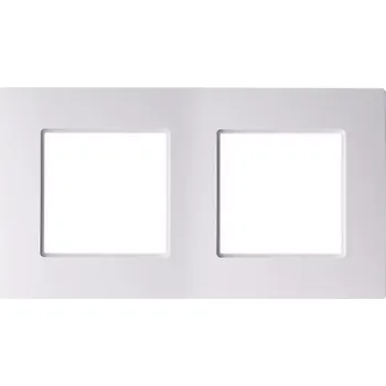 Věšák Rámeček dvojitý Rosa r-2q bílý