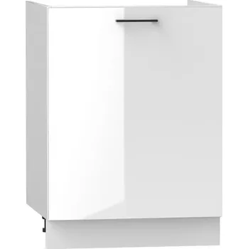 Kuchyňská Skříňka Oscar D60zl Pl bílá lesk/bílá