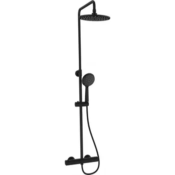 Sprchový set Sprchový set Vivaldi černý s termostatickou baterií