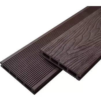 Terasové prkno WPC kompozitní terasové prkno Mercado Premium káva 20x140x2200 mm