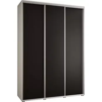 Předsíňová stěna Skříň 45 Canaris 1 180 bílá/černá/silver