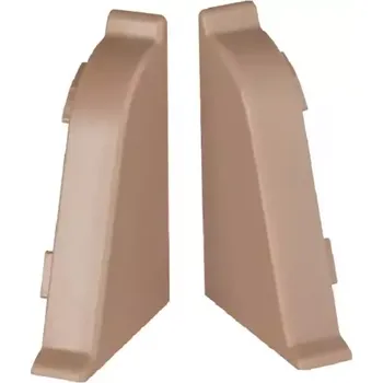 Kuchyňská skříňka Koncovka levá pro lištu k pracovní desce BL44 dub hamilton 073