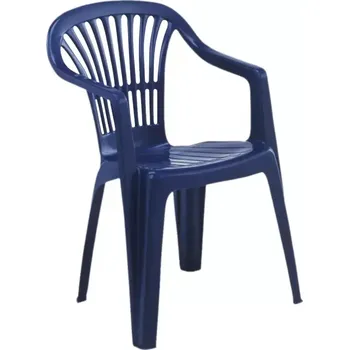 Plastová židle Scilla modrá