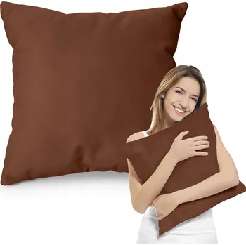 Polštář DEKORAČNÍ POLŠTÁŘ MEDOVÝ 45x45 POLŠTÁŘ OZDOBNÝ NA POHOVKU POSTEL