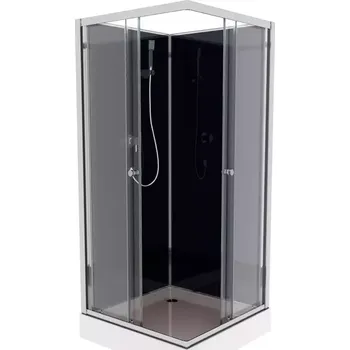 Sprchový kout čtvercové Elize 90x90 chrom