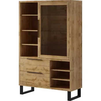 Vinotéka Sys Halle 13 Vitrína 1d 2s Dub Wotan