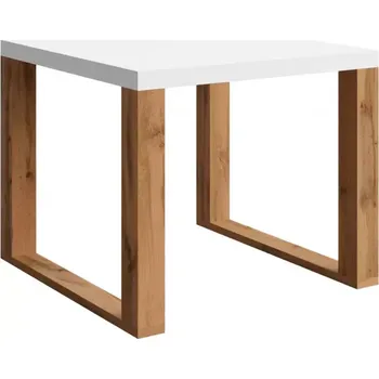 Obývací stěna Konferenční Stolek Mona 600/600/500 bílý/wotan