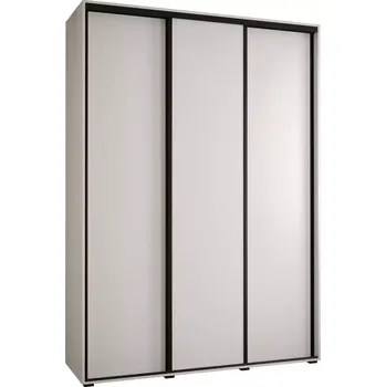 Předsíňová stěna Skříň 45 Canaris 1 200 bílá/černá