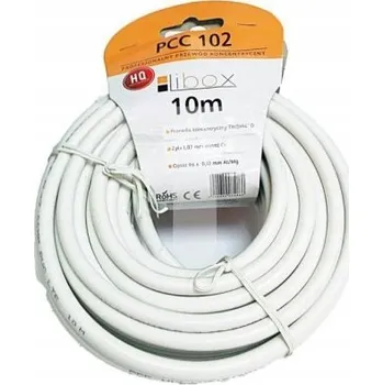 Anténní kabel KABEL ANTÉNNÍ KOAXIÁLNÍ TV RG6U 4K MĚĎ CU 75 Ohm ODOLNÝ 10M