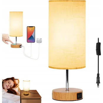 Lampička Stolní lampa Bedee HNĚDÁ stolní lampička 5 W