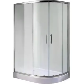 Sprchový kout čtvrtkruhový a1900t 80/100/185 grafit l/p