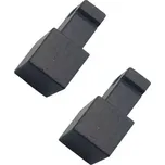 Konec pro lišty Caps Cubalu h,12 mm Alu Painted London Smoke