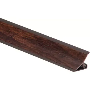 Lišta ke kuchyňské desce 3M 20X20 – tmavý dub Lws-057