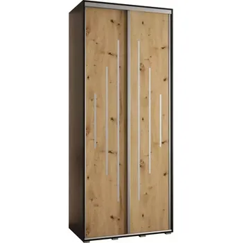 Předsíňová stěna Skříň 45 Canaris 12 120 černá/artisan/silver