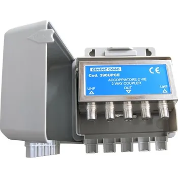 Anténní redukce Anténní slučovač Emme Esse 83198CE, na stožár, vstup 2xUHF pro ant. dvojče