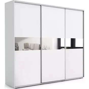 Kancelářská sestava Skříň Daria A27 250 Zrcadlo Bílý