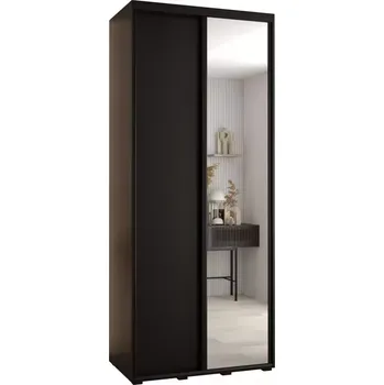 Předsíňová stěna Skříň 45 Canaris 3 120 černá/černá