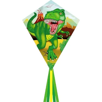 Létající drak Ecoline jednošňůrový drak Eddy T-Rex Rozpětí 700 mm Vhodnost pro sílu větru 2 - 5 bft