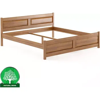 Ložnicová sestava Postel Buk Lk109–200x200 koňak